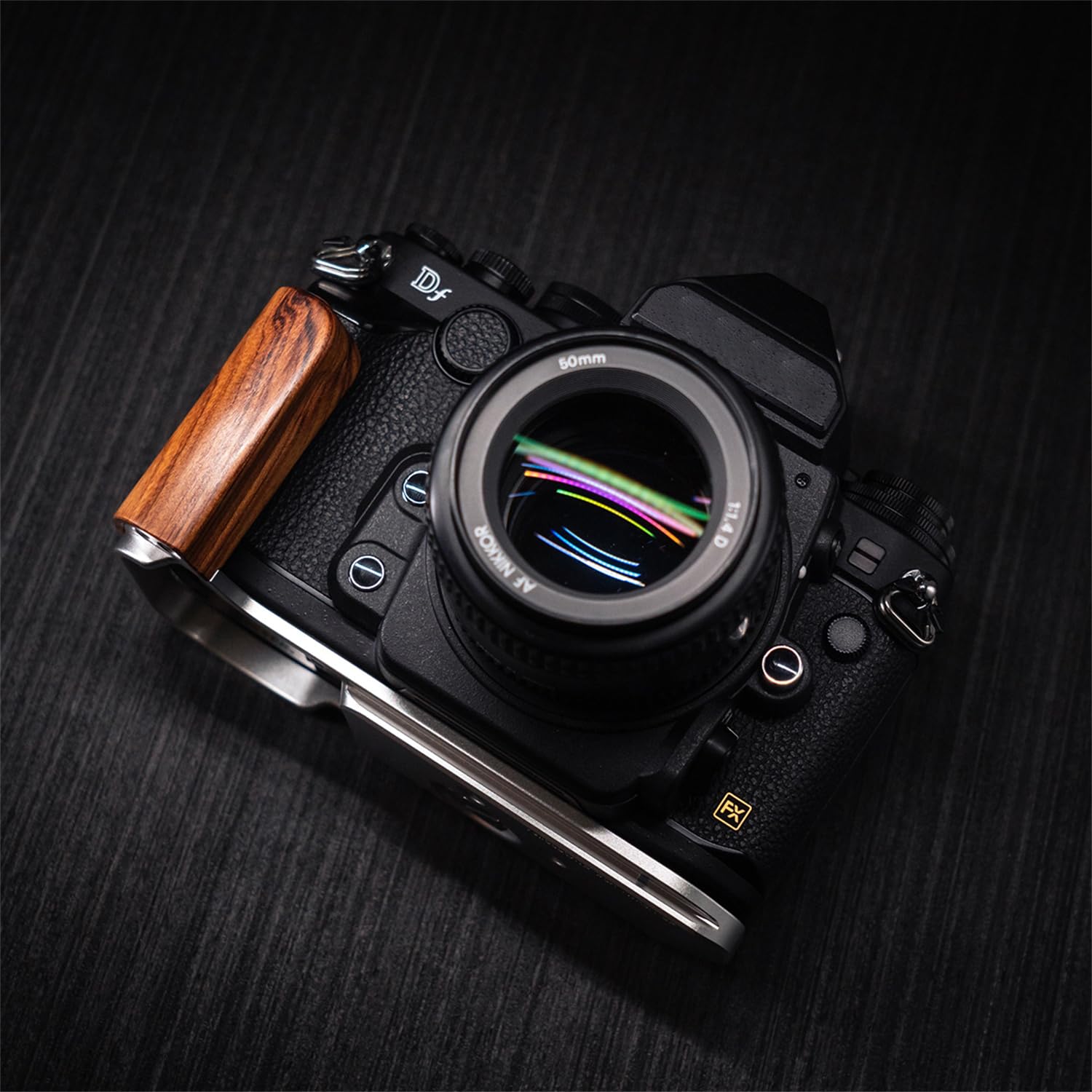 Amazon | Nikon 用 DF 用 Nikon DF 専用 カメラウッドグリップ 高級檀