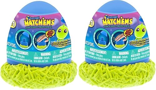 Juego de 2 figuras de Mashems Hatchems - Crack And Hatch A Squishy Surprise Fabricante Hatchems Mashems Juego de 2 figuras de Mashems Hatchems - Crack And Hatch A Squishy Surprise Fabricante Hatchems Mashems