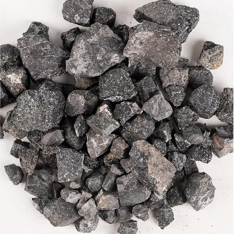 WHZHDMA Bulk Natural Crystal Rough Stone Natural Chromite Ore Crystal Rough Stone Ornaments Ore Specimen Aromatherapy Diffuser Stone Rough Material Gravel Rocks Stones and Crystals