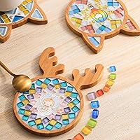 Vista 7 de Lechada de mosaico de cristal blanco de 7.05 oz, lechada de llenado hecha a mano con huecos de llenado de mosaicos, elección perfecta para proyectos