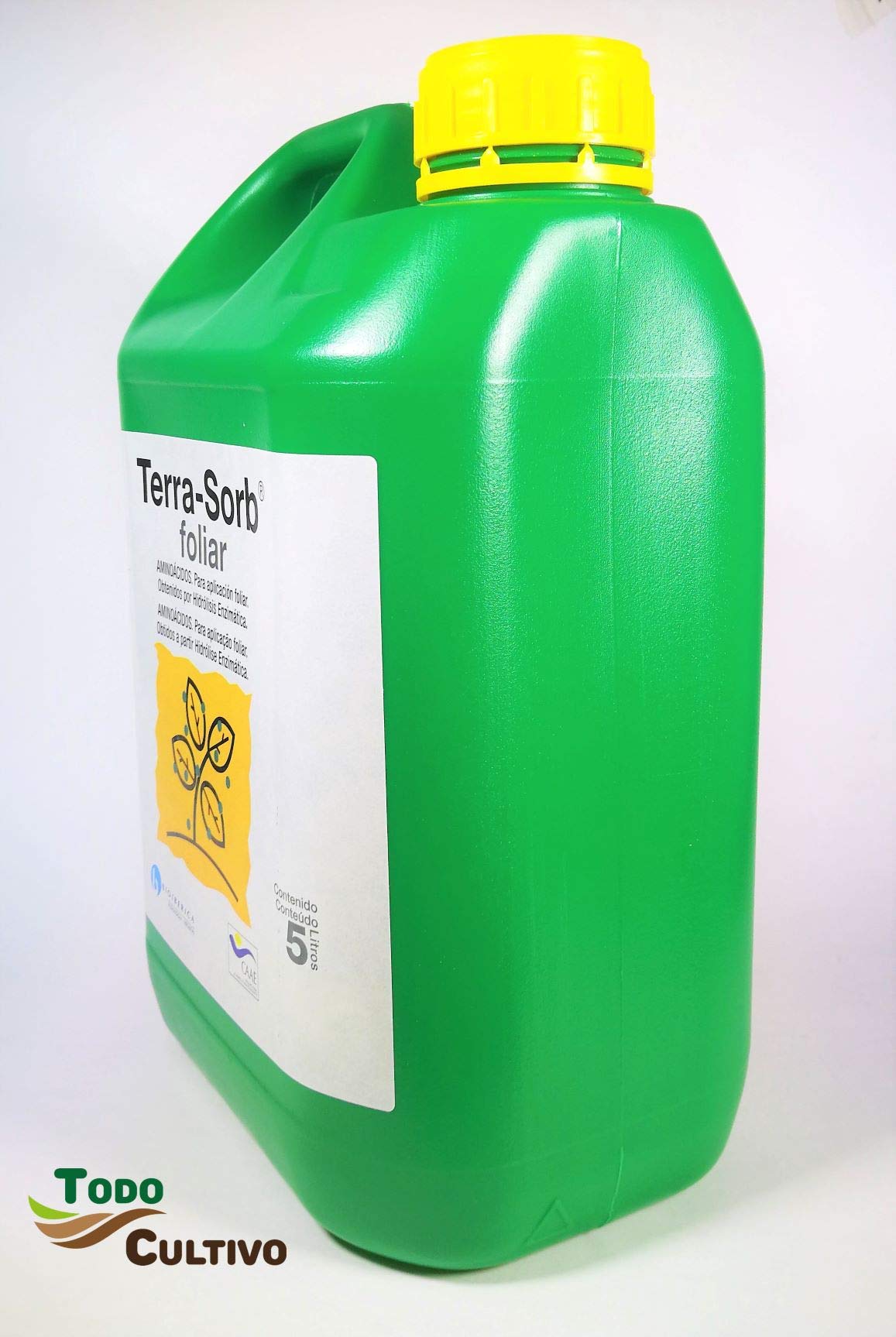 Terra-Sorb Abono foliar Rico en aminoácidos Riqueza Complex 5 litros. Corrector de carencias.