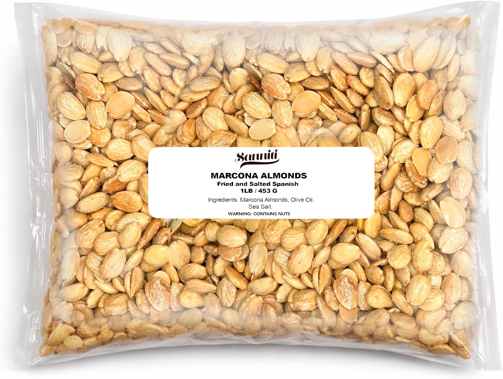 Fried and Salted Spanish Marcona Almonds,1 Lb | Imported from Spain