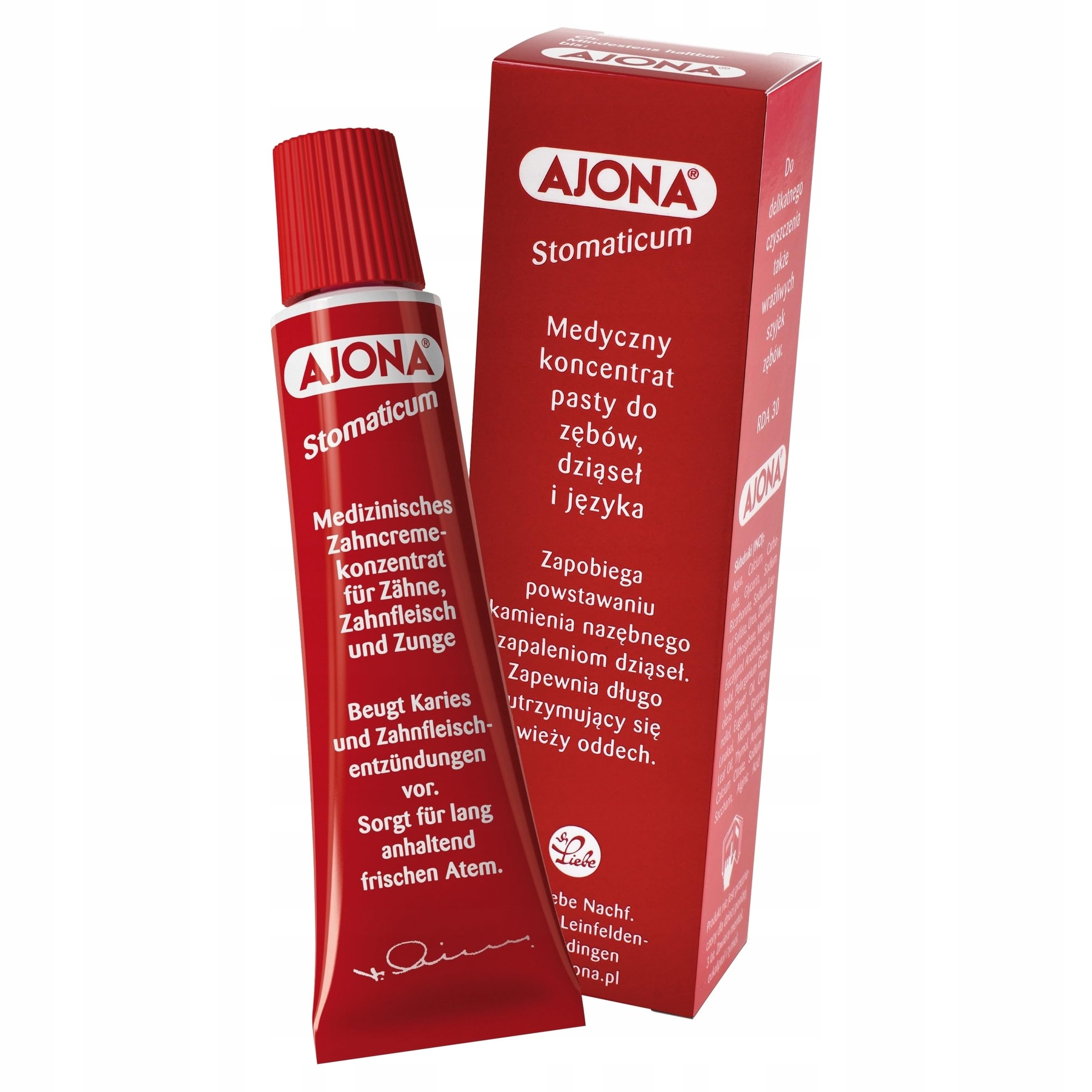Dr. Rudolf Love Successor Ajona Stoma Ticum Medical Toothpaste Concentrate