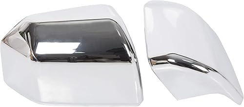 Miniatura 8 de HECASA Tapas de repuesto para espejo superior de la mitad superior compatibles con Ford F150 2015-2020 (negro, par)