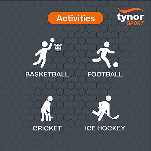 Miniatura 2 de TYNOR Air Pro - Tobillera Air Pro, soporte de compresión para recuperación de lesiones, soporte ajustable de tobillo para mujeres y hombres, manga