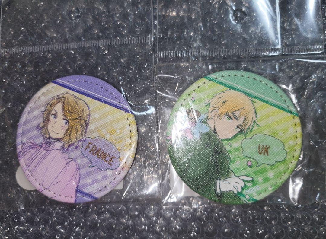 ヘタリアレザーバッジイギリス