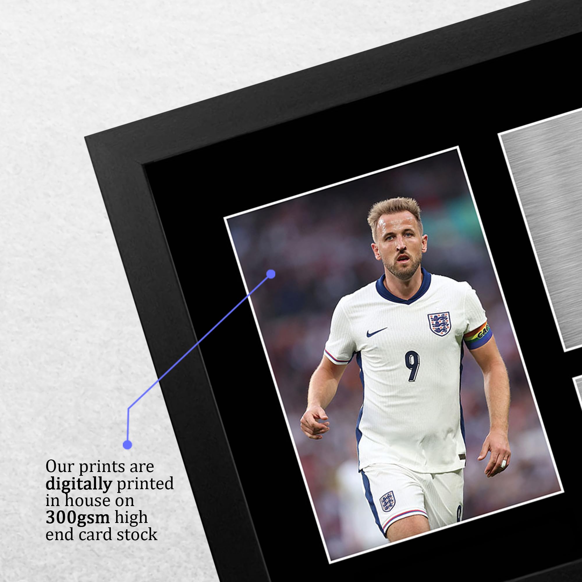 Amazon.co.jp: HWC Trading Harry Kane Gift Signed A4プリント サイン
