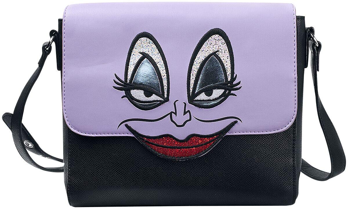 Disney Ariel La Sirenita Ursula Bolso Bandolera Lila/​Negro