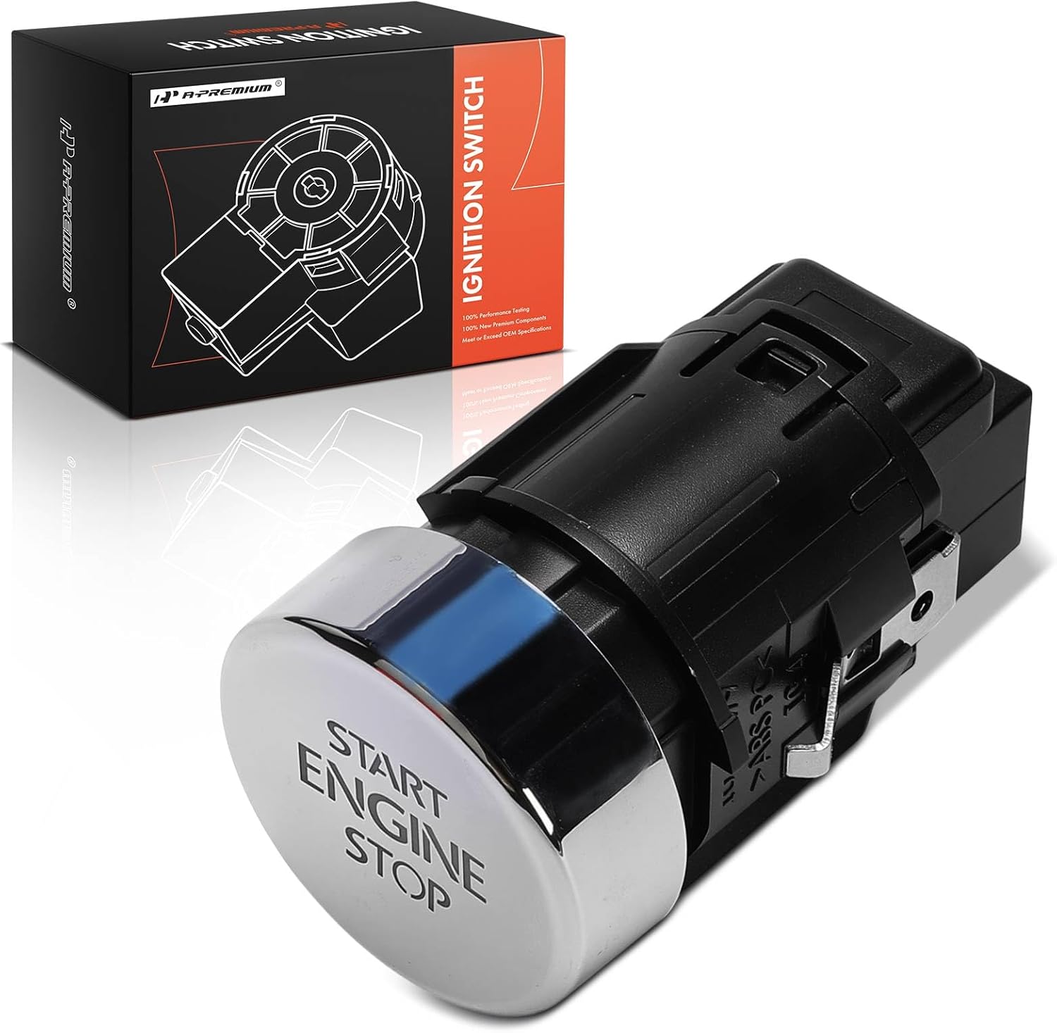 A-Premium Ignition Starter Switch Compatible with Volkswagen & Seat Vehicles - Tiguan 2008-2018, Golf Plus 2009-2014, Sharan 2011-2021 & Seat Alhambra 2011-2021