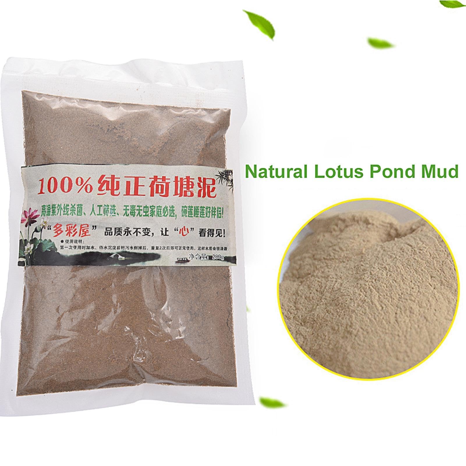 Suelo para estanques acuáticos | Barro natural para estanque de loto con nutrientes | Medios de cultivo de plantas para nenúfares, lotos y suministros de jardinería