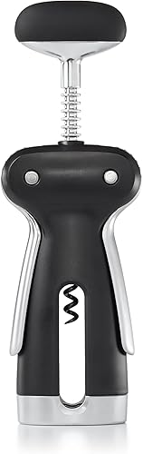 Miniatura 9 de OXO Sacacorchos alados SteeL con cortador de papel de aluminio extraíble