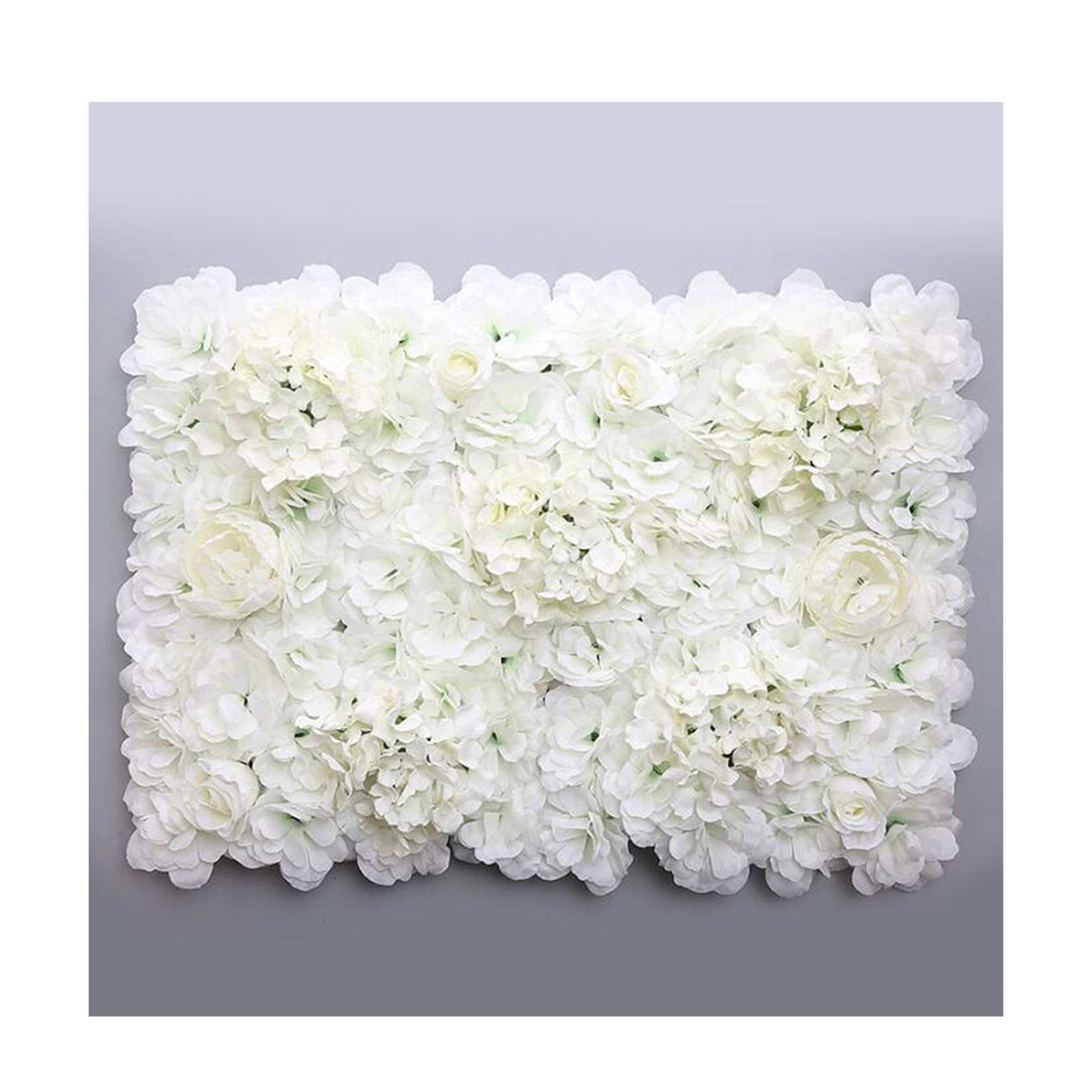 Pannelli Da Parete A Fiori 15,75 X 23,62 Pollici Tappetino Da Parete Con Fiori Di Ortensia In Seta 3d, Pannelli Da Parete A Fiori Per Fondale Per Matrimoni, Pareti, Decorazioni Per(Color:6pcs)