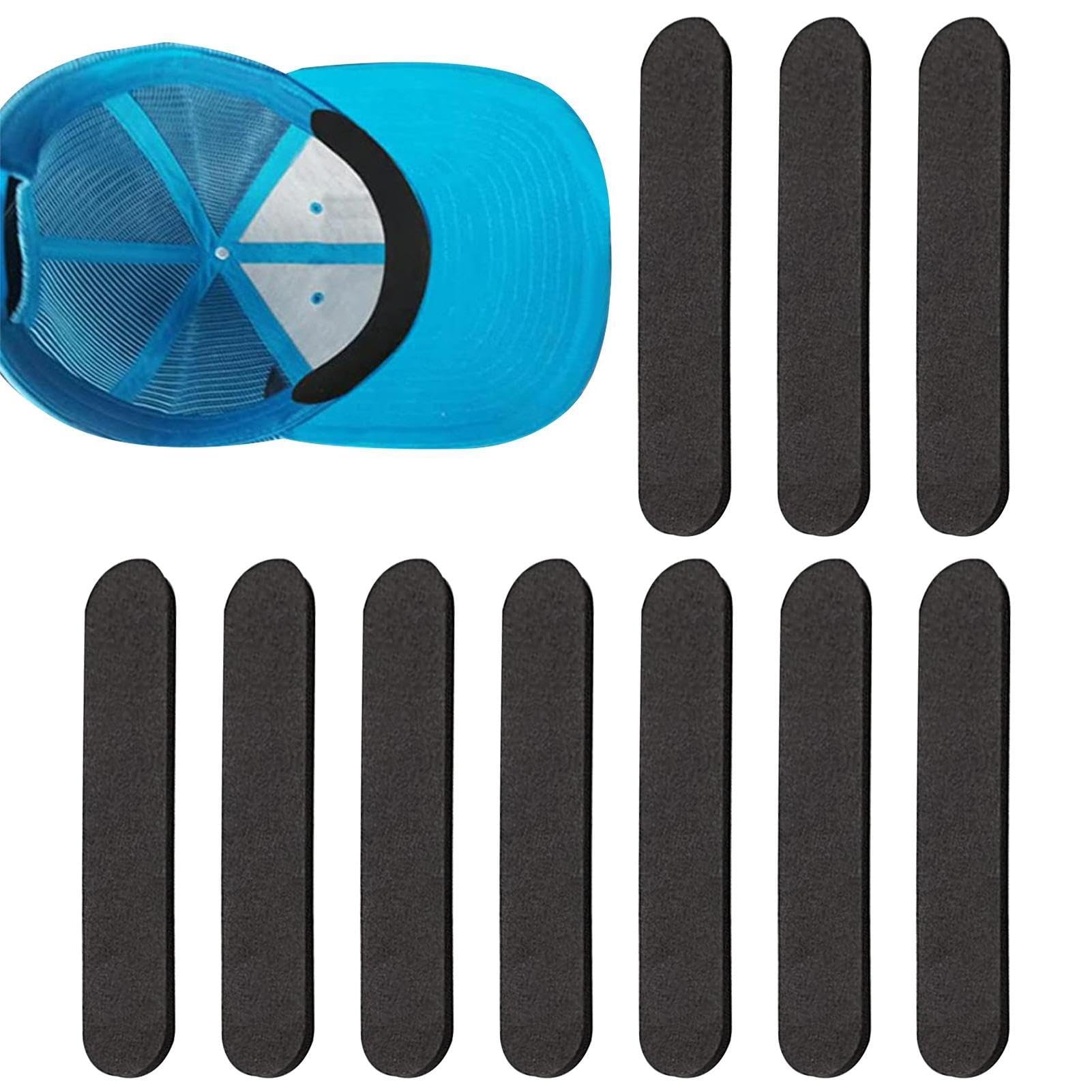 10 pezzi Riduttore di dimensioni per cappelli,Inserti per cappelli per rendere più piccoli,Riduttore di dimensioni del cappello,Resistente al sudore, per stringere e ridurre le dimensioni del berretto