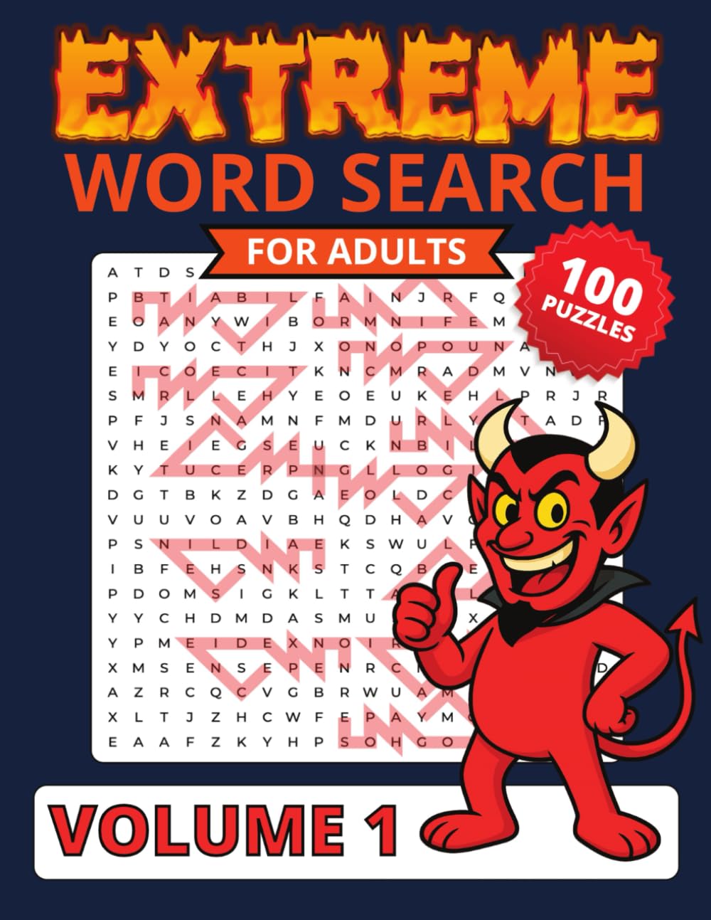 EXTREME Word Search For Adults: Hard Wordsearches for Extreme Puzzle Lovers with 100 Puzzles & Maze Style Layout - Challenging & Difficult Word Search ... Hard Puzzles For Adults and Smart Teens)