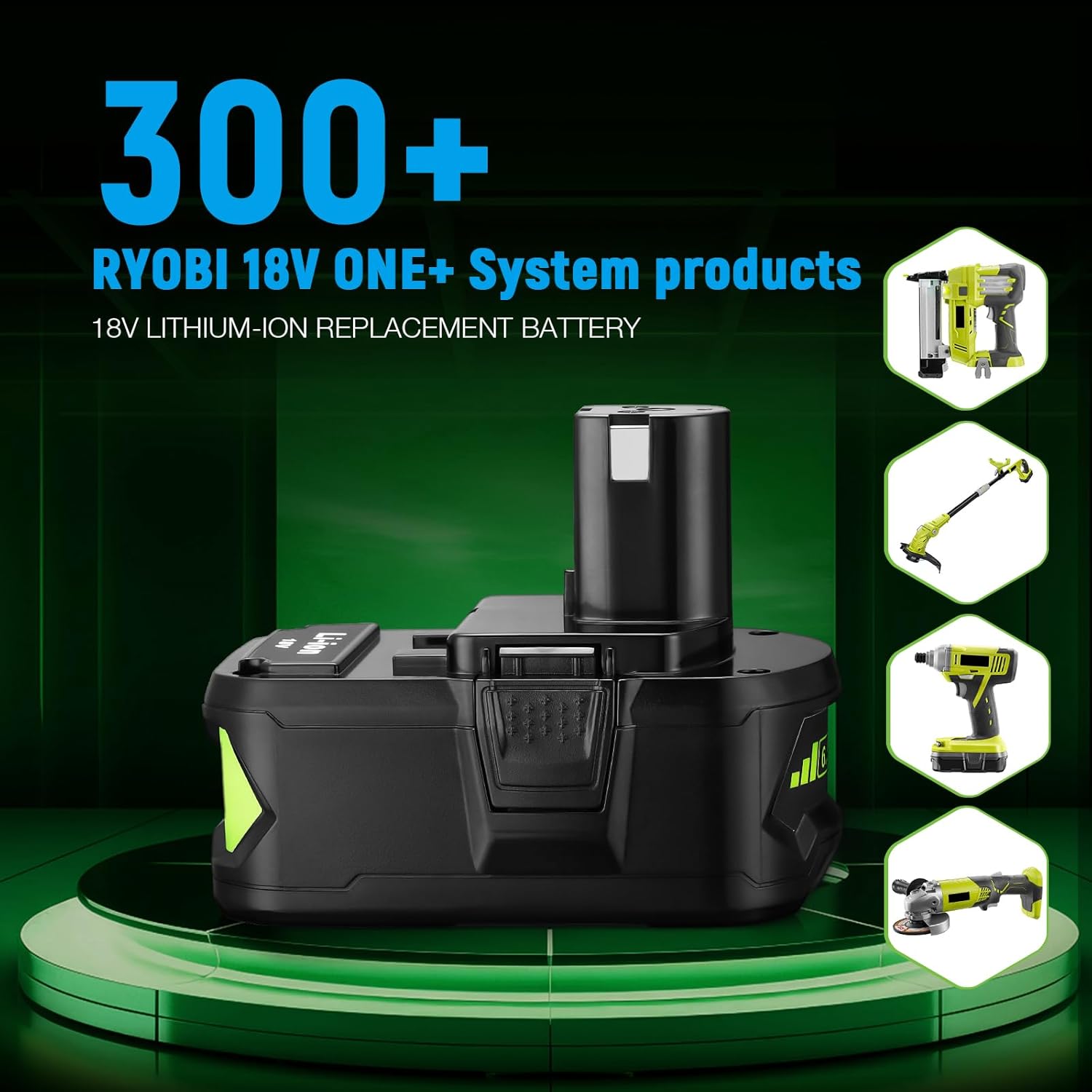 Powerextra 18V Battery Compatible with Ryobi Nigeria Ubuy