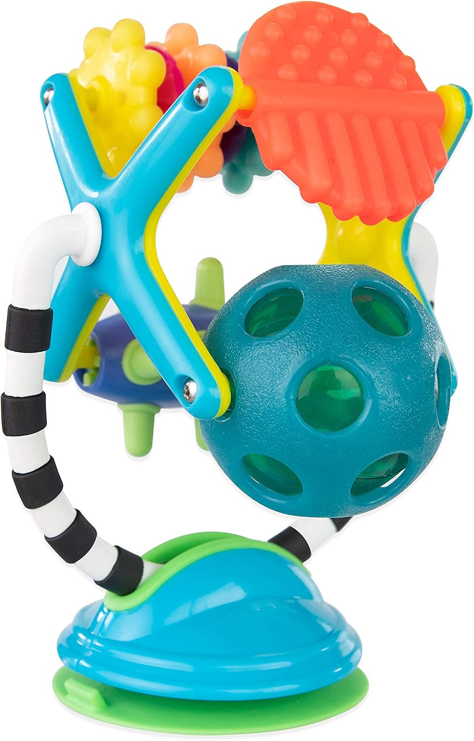 Sassy Teethe & Twirl Sensation Station Developmental High Chair Tray Toy