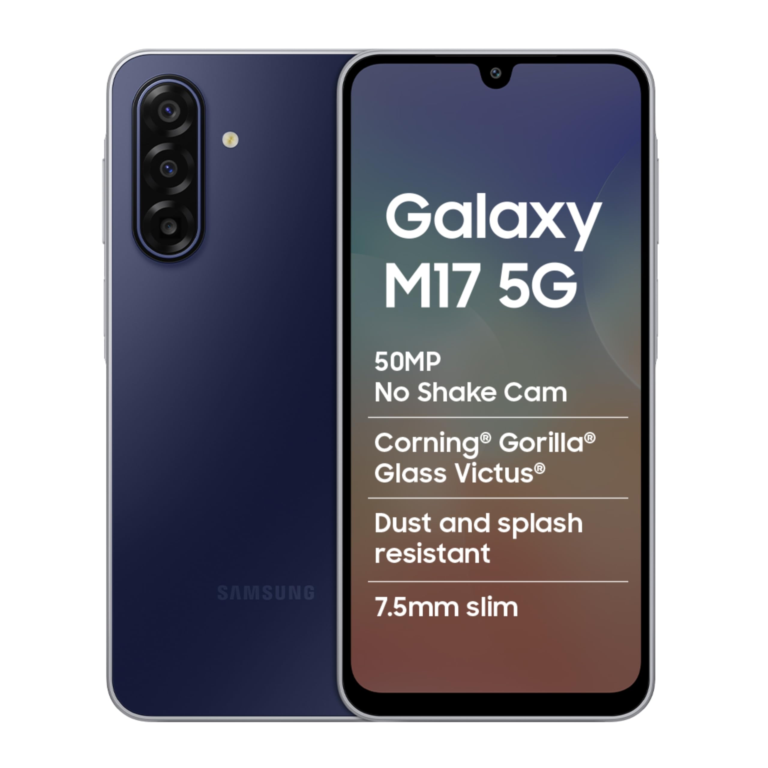 Samsung Galaxy M17 5g (sapphire Black, 128 Gb, 5000 Mah)
