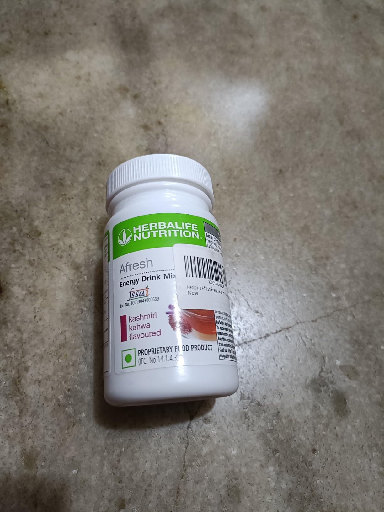 Herbalife Afresh Energy Drink Mix Kashmiri Kahwa Pack of 2 40g Each