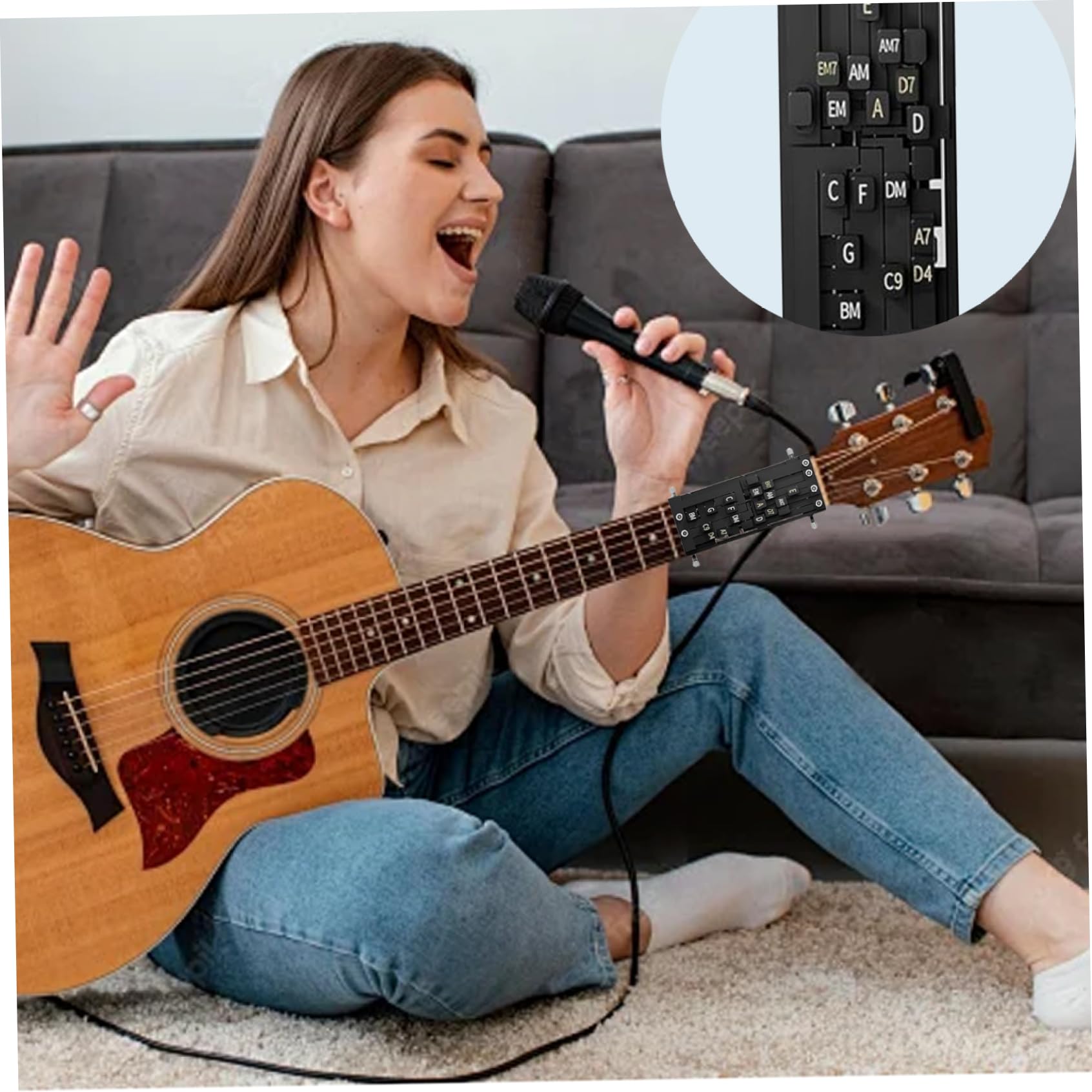 Entrenador De Acordes Para Guitarra - Aprende Acordes Fácil, Presiona Cuerdas, Con Partituras Y Tutoriales