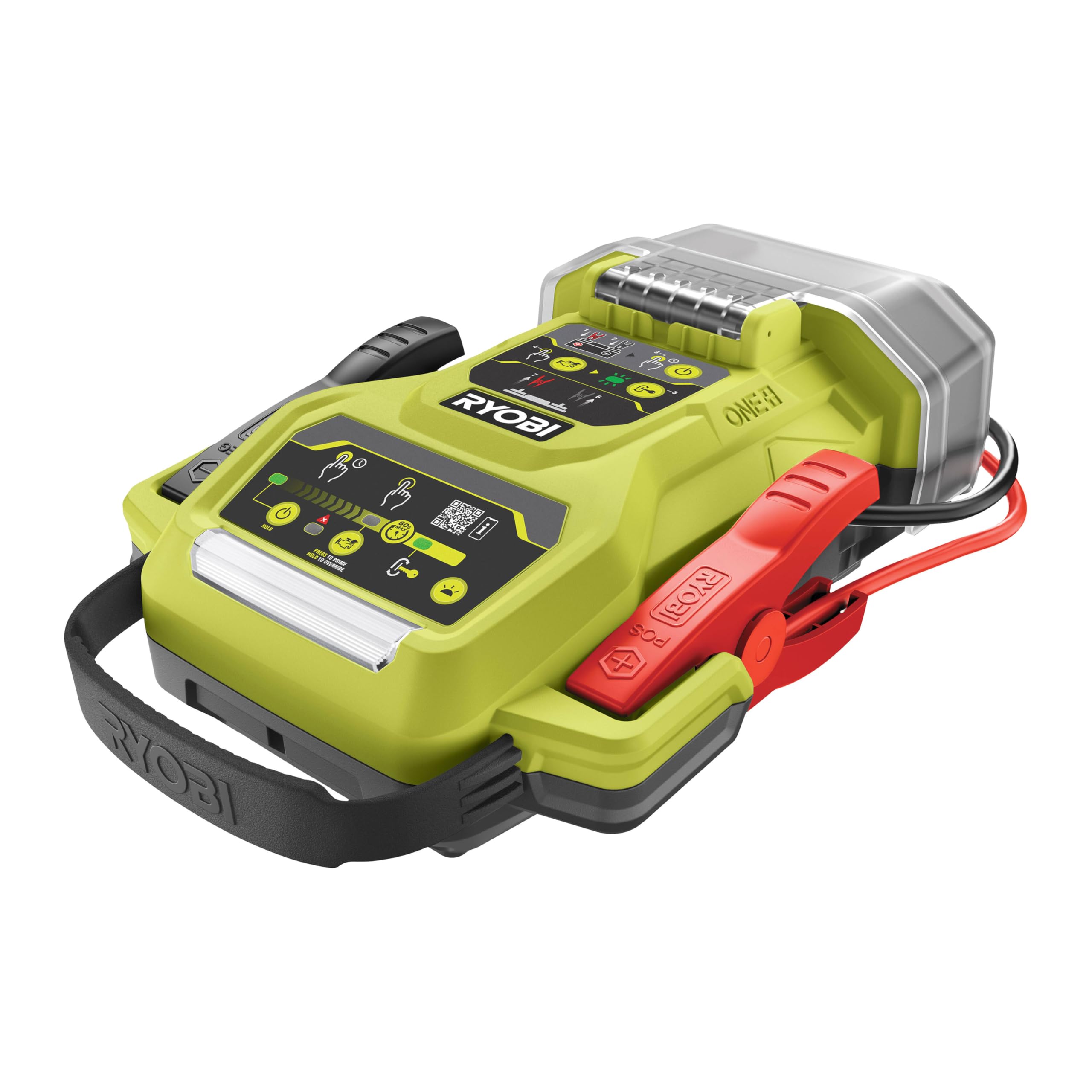 Arrancador de emergencia de batería Ryobi RJSC18-0 de 18 V (solo cuerpo)