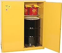 Vista 12 de Eagle Gabinete de almacenamiento de líquidos inflamables de 30 galones, gabinete ignífugo de cierre automático para escuelas, garajes, instalaciones