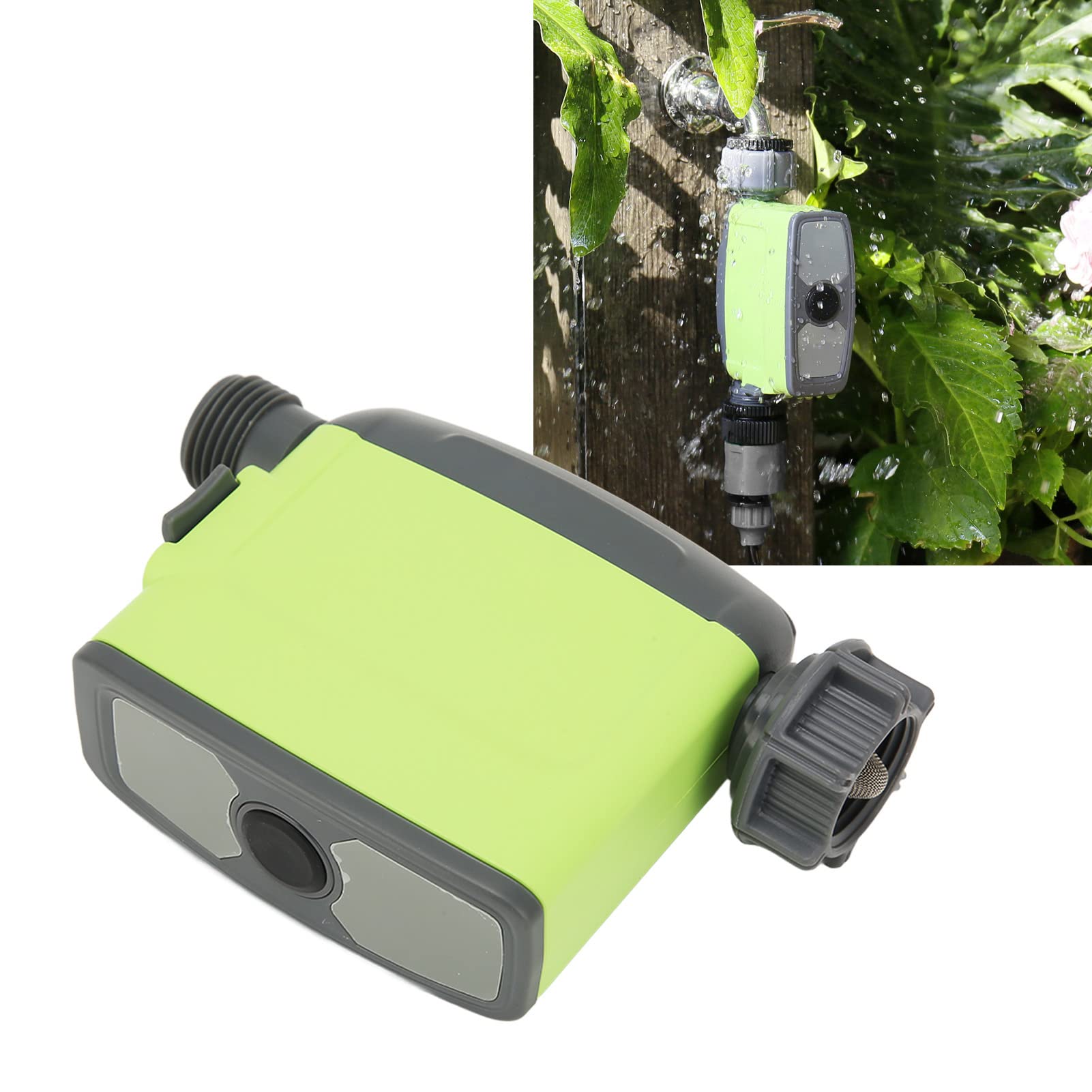 Temporizador Inteligente para Grifo de Manguera, Dispositivo Resistente Al Agua con Control Bluetooth para Riego Eficiente y Cuidado del Jardín, Material ABS de Primera Calidad