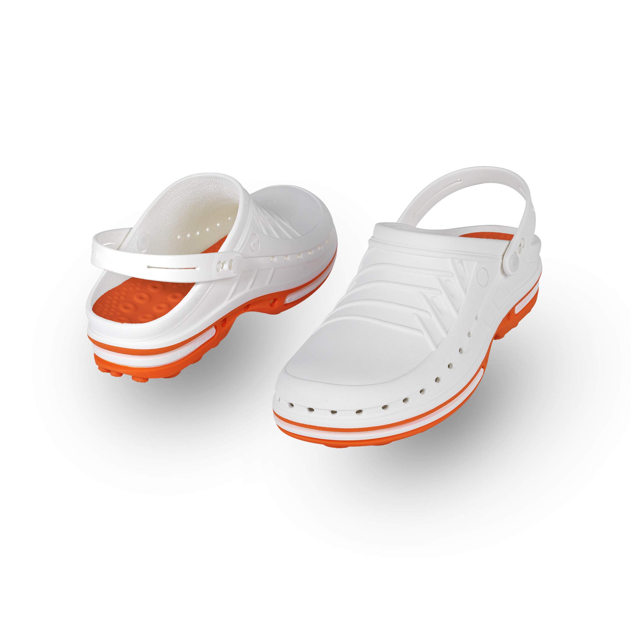 WOCK Clog con Tira y Plantilla Steri-Tech, Zuecos Esterilizables para Mujer y Hombre, Transpirables y Autoclavables hasta 134°C