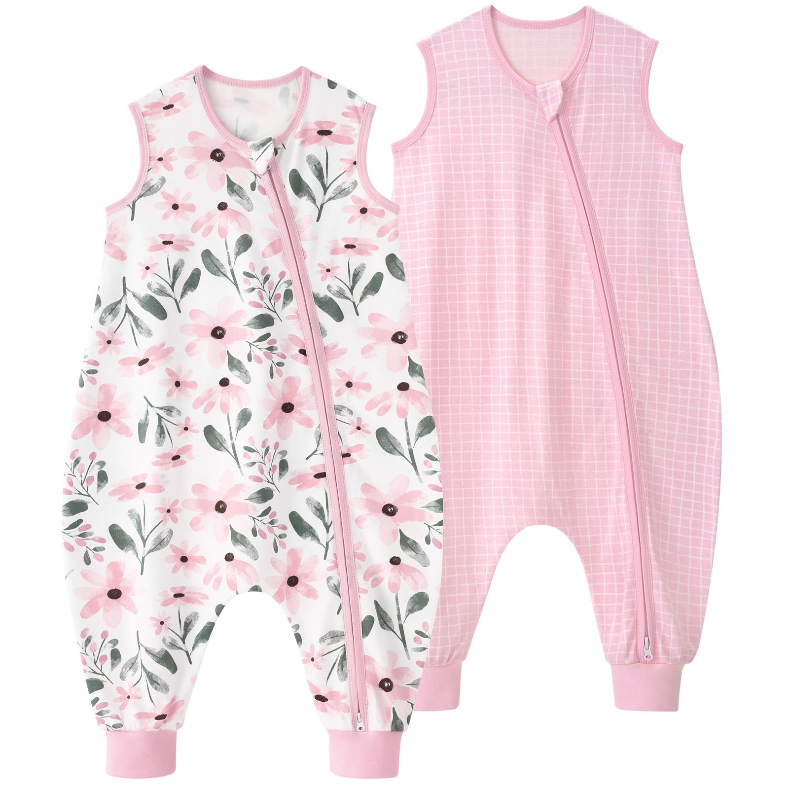 Yoofoss Schlafsack Baby 100% Baumwolle Babyschlafsack für Jungen Mädchen Neugeborene