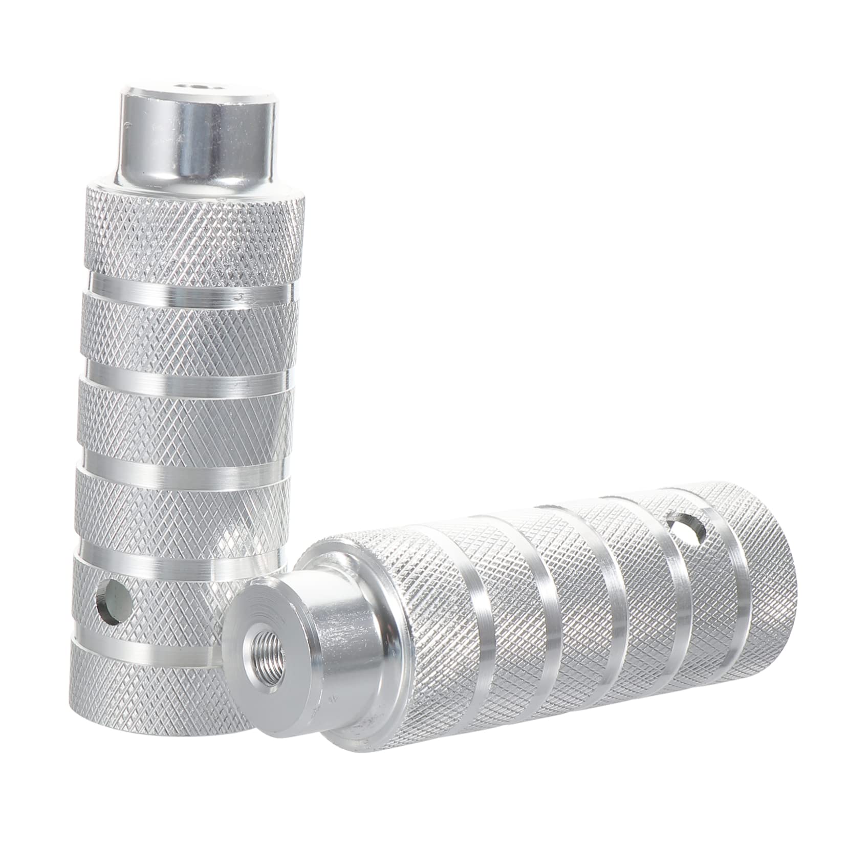 SUPVOX 1Pair Aluminum Alloy Rear Stunt Pegs for Bicycles Durable Bike Pedals for Enhanced Cycling Stability and Color Compatible with Standard Axles