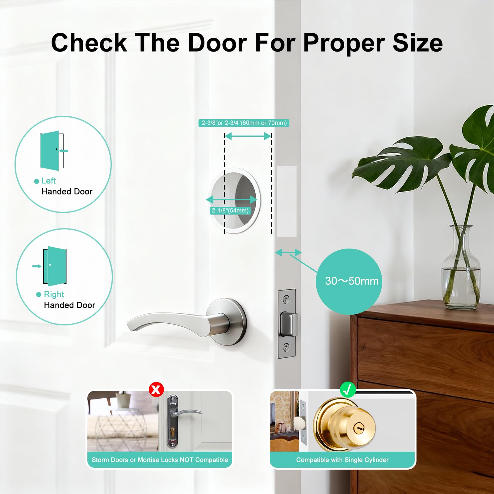 52HZ Smart Fingerprint Door Lock - Keyless Entry -7 52HZ Smart Fingerprint Door Lock - Keyless Entry -7