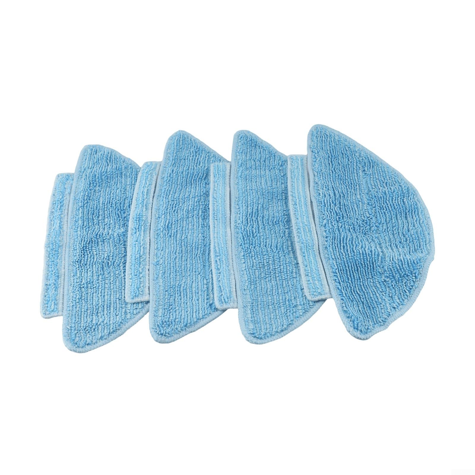 Piezas de repuesto lavables de microfibra para aspiradora robot MEDION X20 SW+ MD 11415, para aspiradora robot X21 SW+ MD 11500, accesorios de almohadillas de limpieza (paquete de 4)