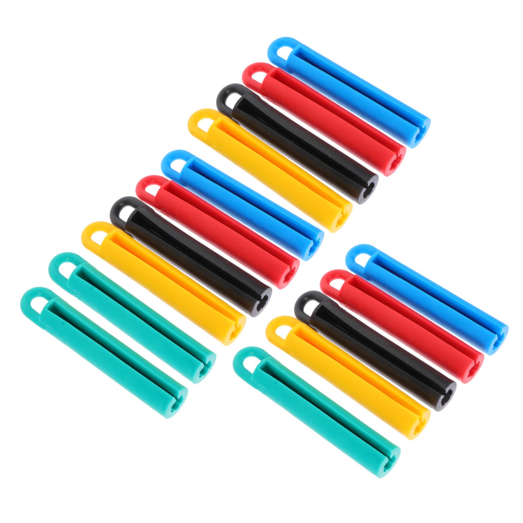 SUPVOX Sports Pole Hangers 15pcs Boom Pole Storage Rubber Billiards Room Hangers