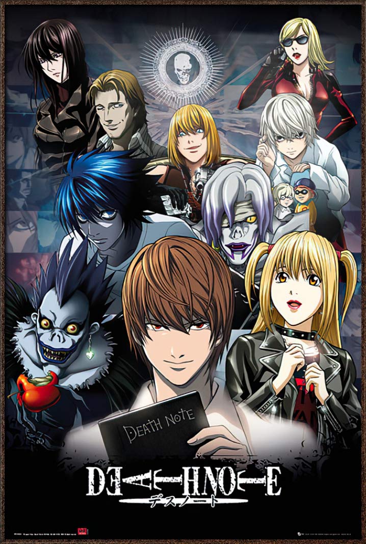 アニメポスターコレクション　24枚B2サイズ Amazon.co.jp: Death Note – Manga /アニメTV Showポスター/印刷(文字