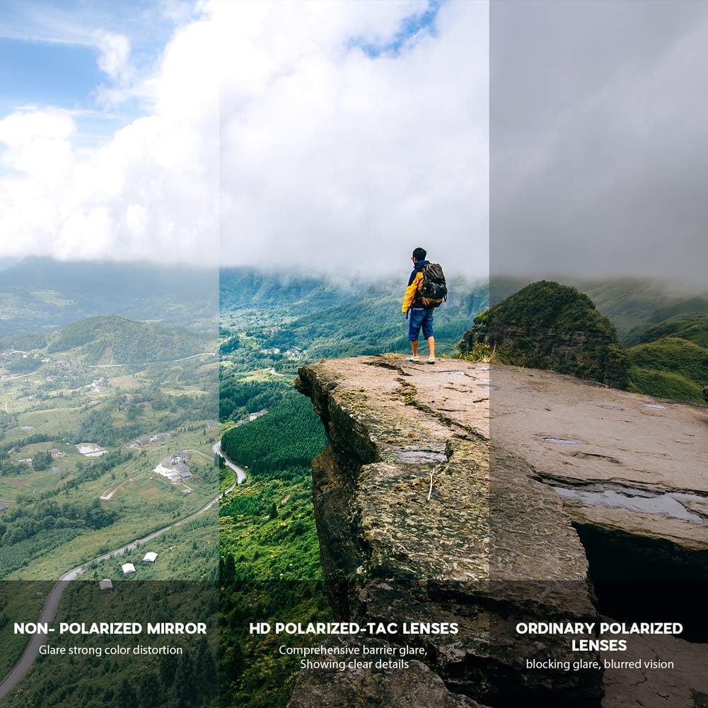 BEACOOL Polarized Sports Sunglasses for Men Women Youth Baseball Cycling Running Driving Fishing Golf Motorcycle TAC Glasses - Image 7