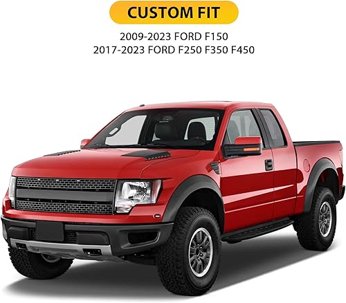 Miniatura 6 de Octomo Juego completo de fundas de asiento de automóvil para Ford F150 2009-2023, 2017-2023 F250 F350 F450 Super Duty Crew Cab y más, ajuste