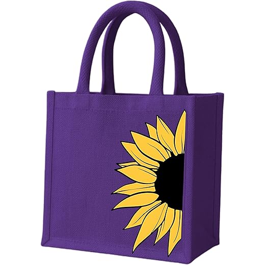 JUNERUSH Jute Bags 12 Inch