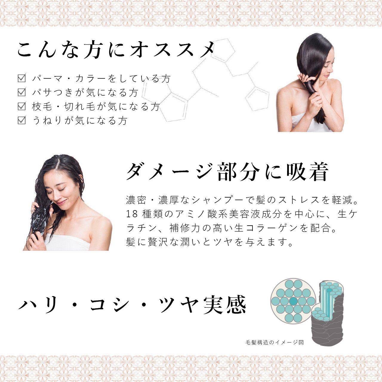 Amazon | ベルーガ アミノ酸 シャンプー アミノダメージケア 400ml