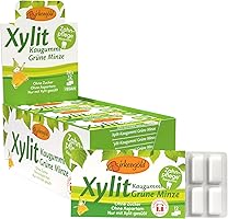 Birkengold Xylitol Kauwgom Groene Munt | 24 st. blisterverzorgingskauwgom | suikervrij | hoog xylitolgehalte van 70 % |...