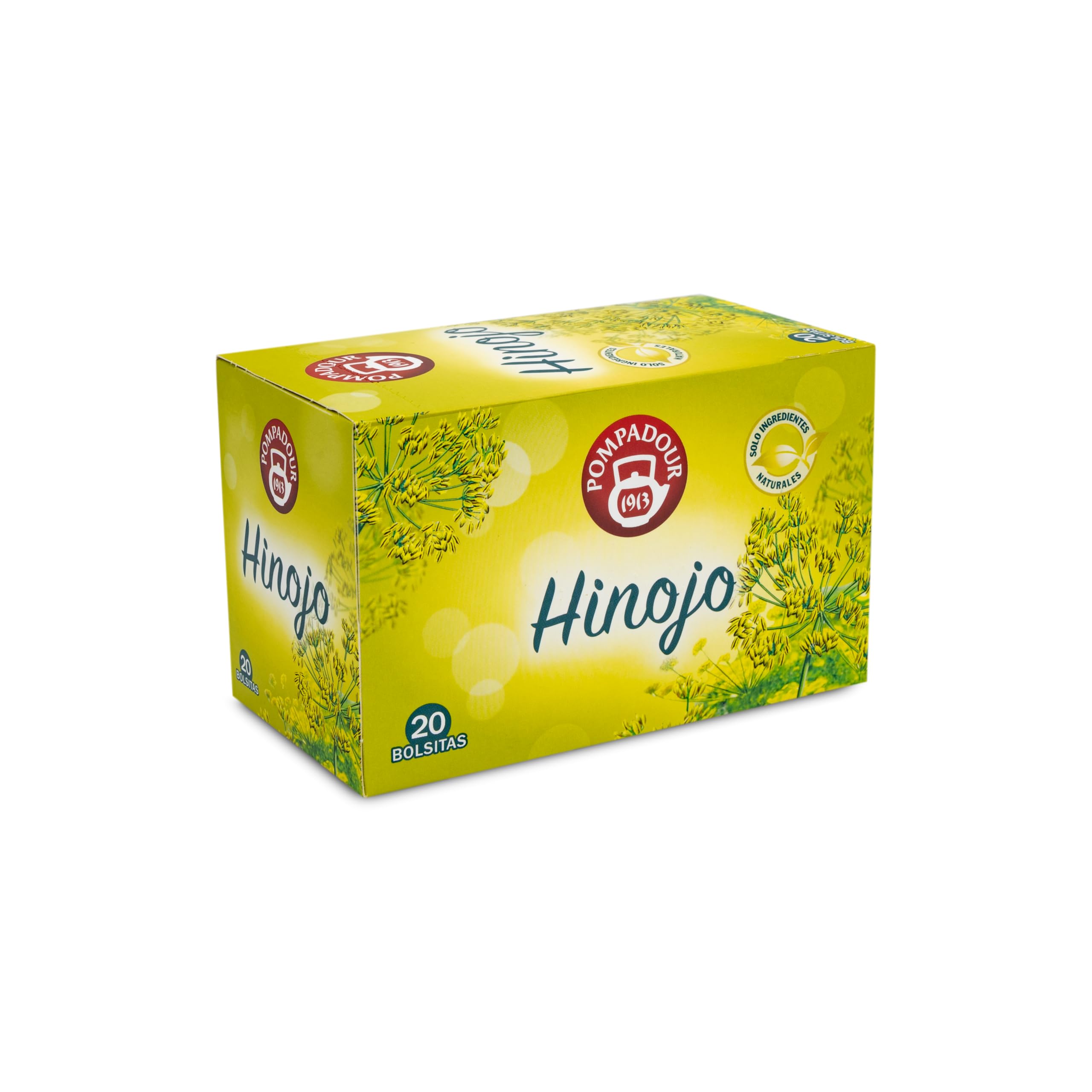 Pompadour Té Infusion Hinojo 20 bolsitas