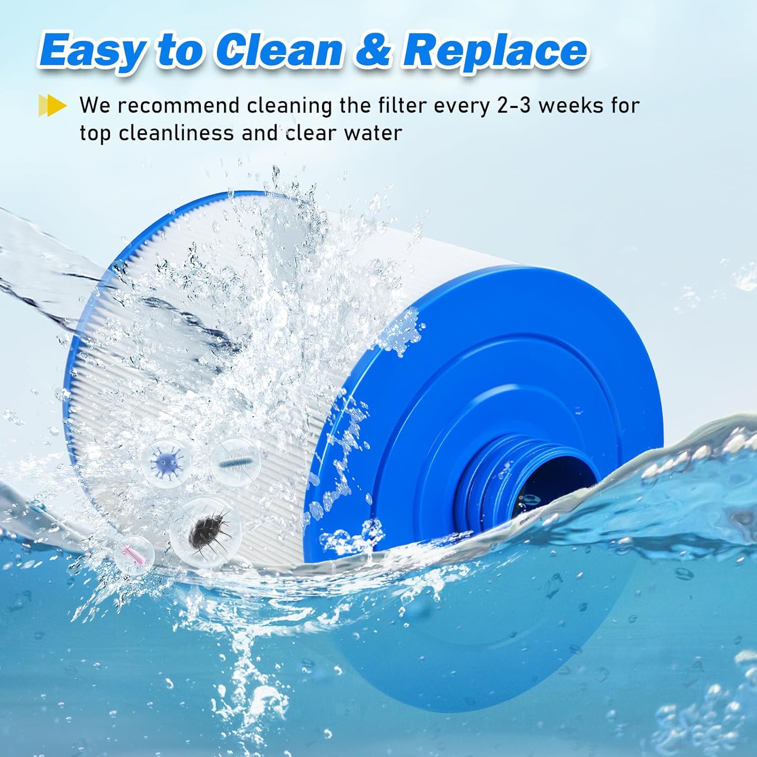 PMA40-F2M Spa Filter Compatible with Pleatco PMA40-F2M, PMA40-M, Filbur FC-0418, FC-0418M, Master Spas X268080, X268320 & X268057, X268050, X268356, SD-01115, SD-00648, SD-01025, AK-0418M - Image 6