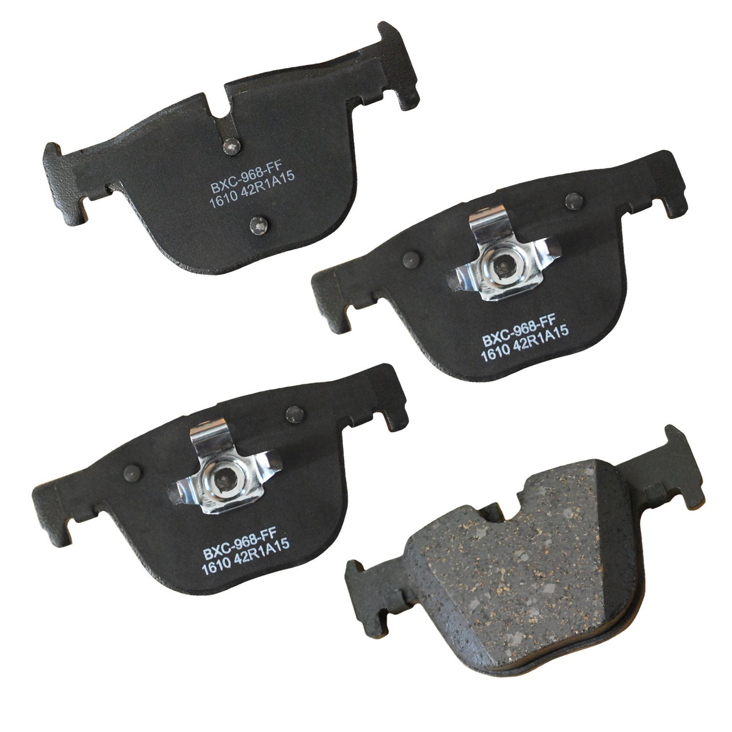 Bendix Premium SBC1610 Ceramic Rear Brake Pads for Select Models BMW 328i, 328i xDrive, 330i, 330i 335i, 335i GT 340i, 340i 428i xDrive Gran Coupe, 430i, 430i 435i, 435i 440i, 440i ActiveHybrid 3