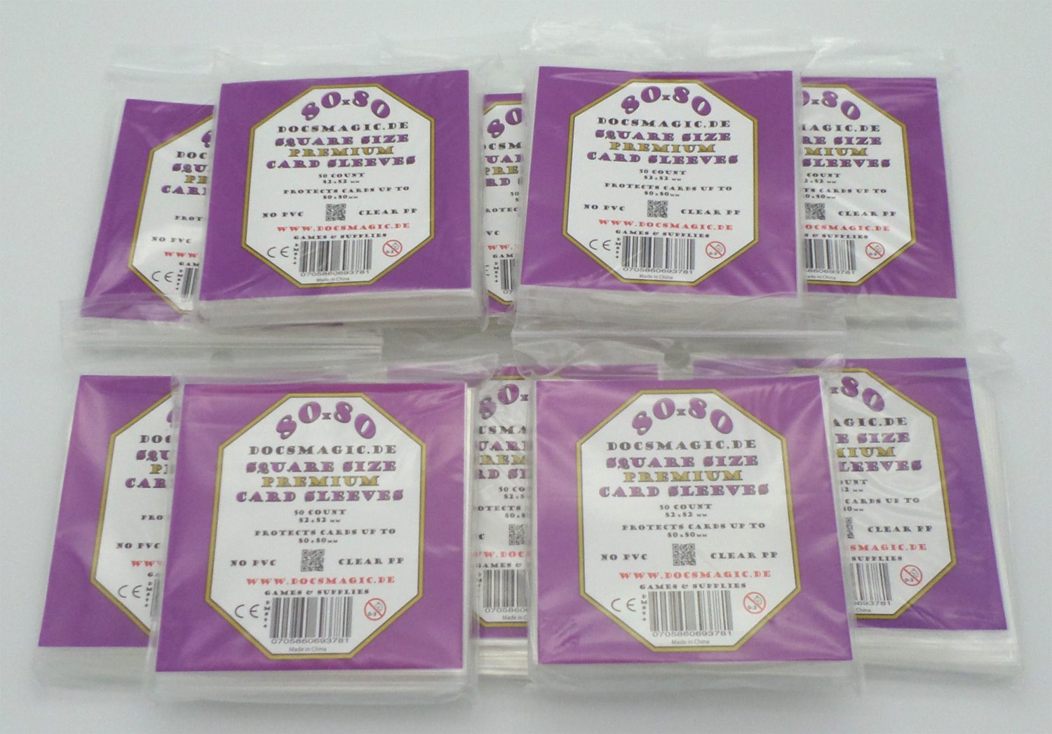 docsmagic.de 1.000 Mini European Board Game Sleeves - 10 Packs - 47 x 70 - Small EU - 44 x 68 — view 27
