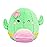 Squishmallows Original 5-Inch Maritza Green Cactus with Pink Fanny Pack - Official Jazwares Plush (Little)