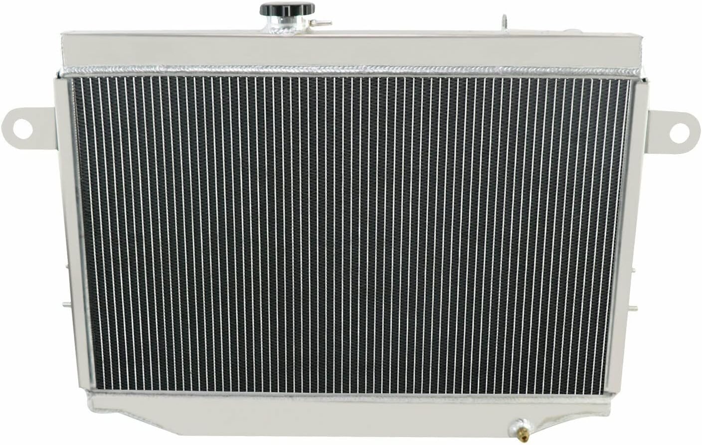 4 Row Aluminum Radiator for 1998-2007 1999 2000 2001 2002 2003 2004 2005 2006 LandCruiser Land Cruiser 100-Series HDJ100R FZJ105R HZJ105R AT/MT, Radiators 98 99 01 02 03 04 05 06 07