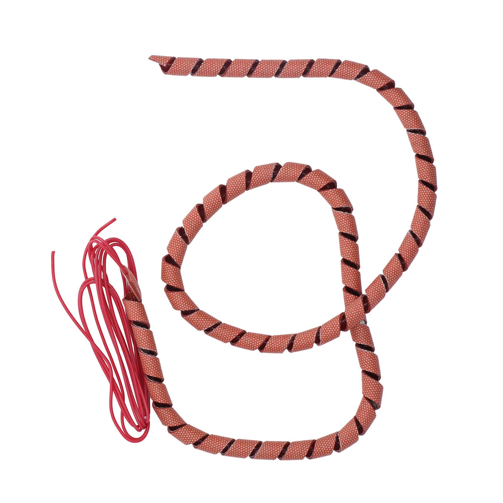 Nastro riscaldante in silicone a spirale Avvolgicavo per riscaldamento a traccia di calore per protezione antigelo 220V 70W Diametro esterno 8 mm (0,31 pollici).