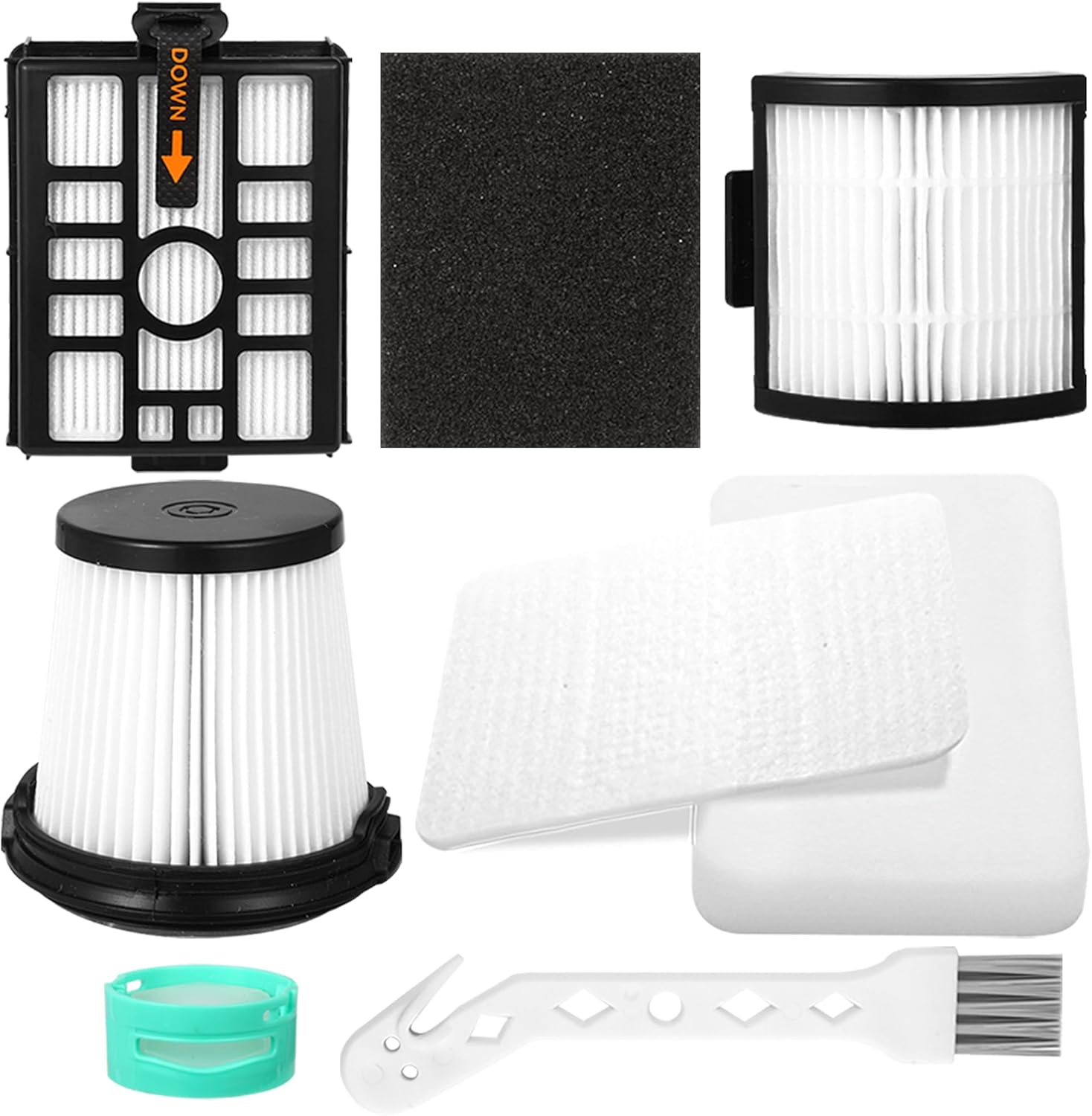 IW3511 IW3120 HEPA Filters Replacement Parts Compatible with Shark IW3511 Detect Pro Cordless Stick Vacuum Cleaner and Shark IW3120 Detect Clean Auto Empty System, IW1111, IW1120, IW3615 (1Pack) IW3511 IW3120 HEPA Filters Replacement Parts Compatible with Shark IW3511 Detect Pro Cordless Stick Vacuum Cleaner and Shark IW3120 Detect Clean Auto Empty System, IW1111, IW1120, IW3615 (1Pack)