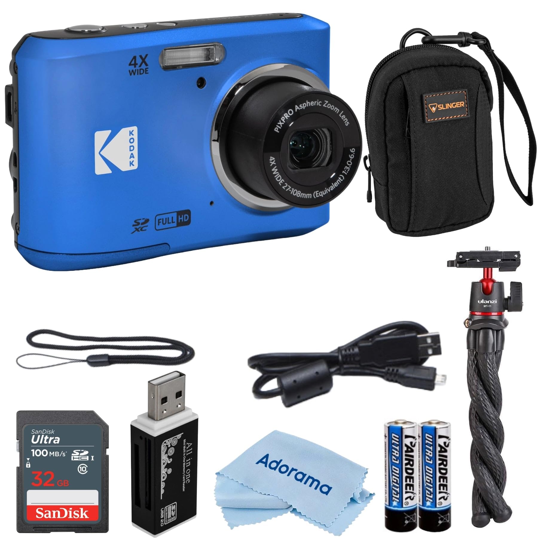 Kodak PIXPRO FZ45 デジタルカメラ 動作確認済み Amazon.com : Kodak Pixpro FZ45 Digital Camera Bundle, Includes