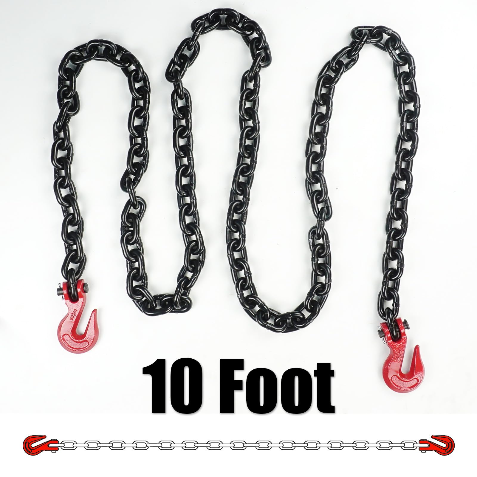 Heavy Duty Binder Chain - 7100Lbs Load Capacity -5