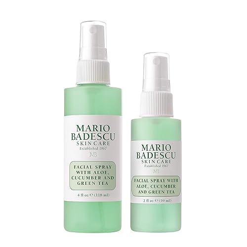 Miniatura 1 de Mario Badescu Facial Spray with Aloe Cucumber and Green Tea for All Skin Types  Face Mist that Hydrates  Invigorates