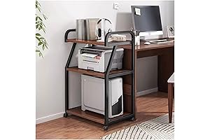 BA 2 Plus Printer Stand: The Ultimate Desk Organizer and Space Saver